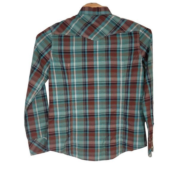 Men's True Religion Plaid Button-Down Casual Long Sleeve Shirt Size L‎ - Picture 5 of 6